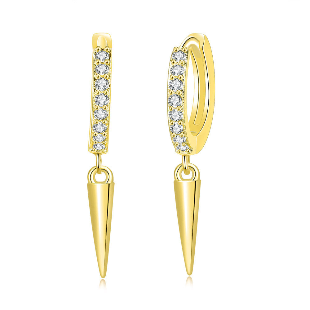 Women's & Men's Popular Zircon Cross Butterfly Star Moon Hip Ear Buckle