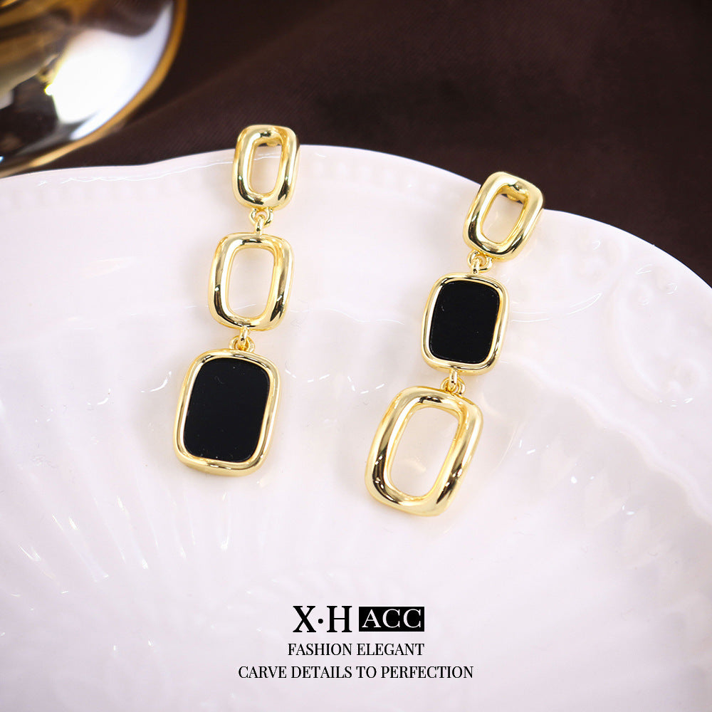 Elegant Zircon Butterfly Tassel Gentle Stylish Personality Stud Earrings