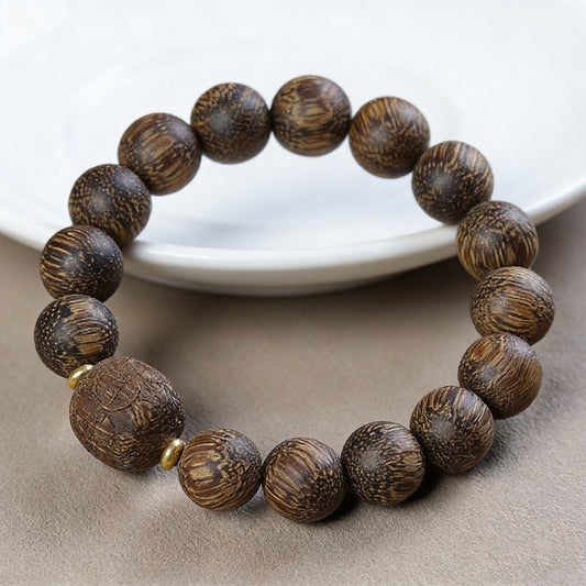Women's & Men's Vietnam White Eaglewood Sandalwood Wooden Prayer Bracelets