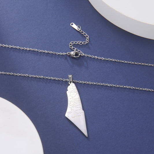 Israel Map Affordable Luxury Style Trendy Necklaces