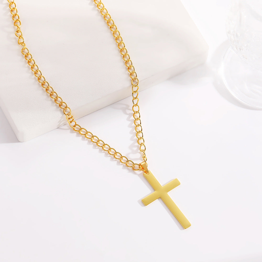 Women's & Men's Metal Gold Hemp Flowers Chain Simple Necklace