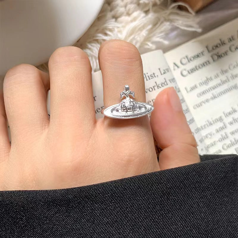 Enamel Planet Personalized Designer Model Female Not Minority Fashion Open Ring