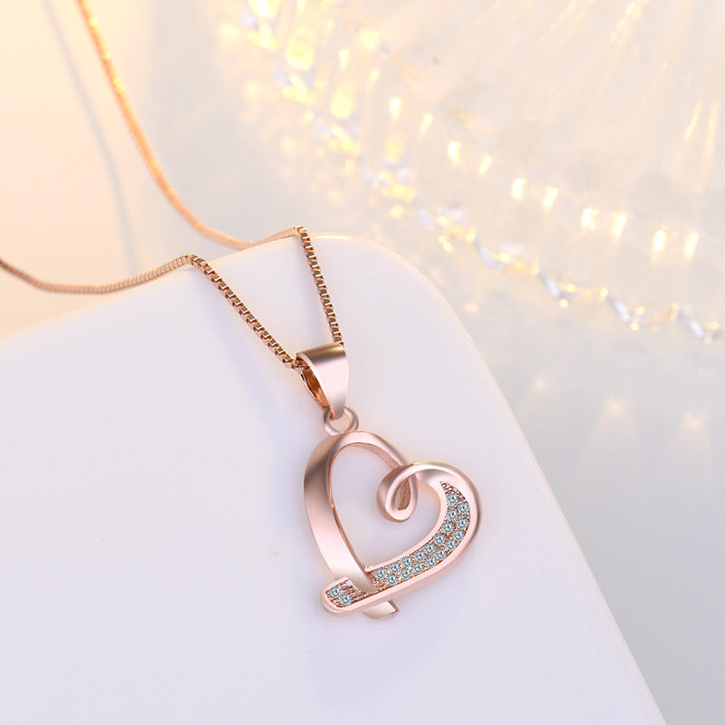 Hollow Clavicle Chain Light Luxury Minority Pendants