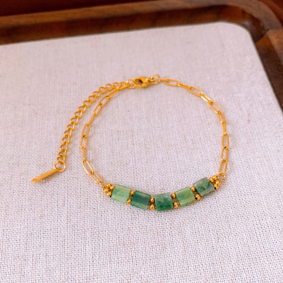 Zircon Twist Twisted Adjustable Simple Fashion Temperament Personalized Bracelet