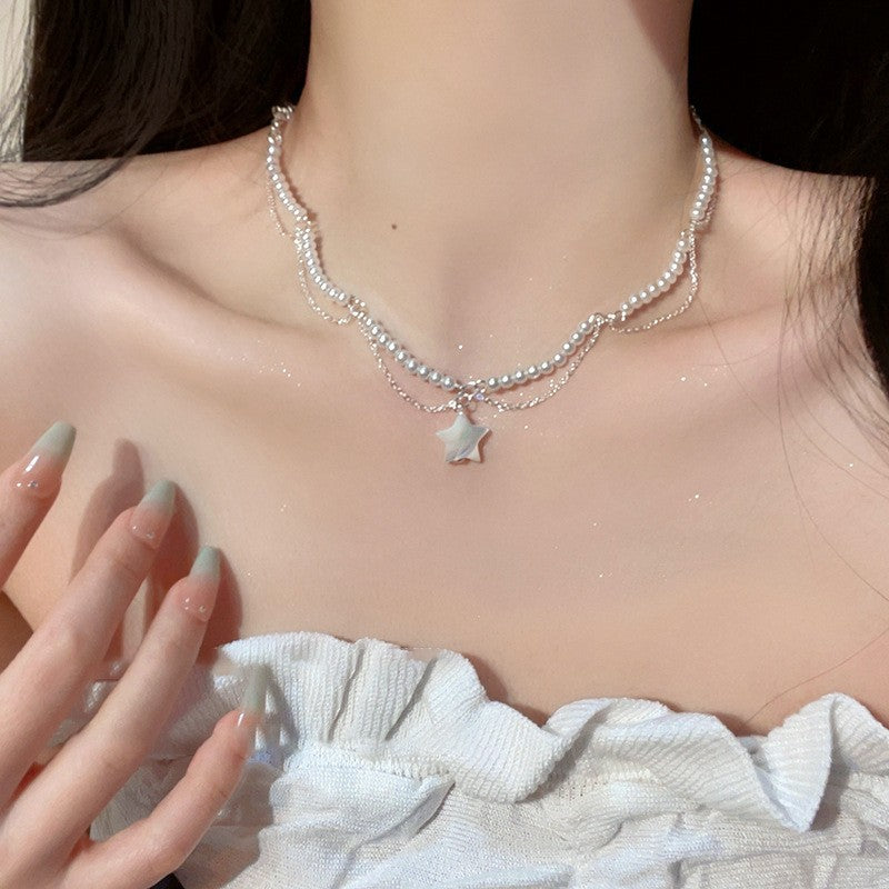 Sense Niche Clavicle Chain Female Slightly Luxury Necklaces