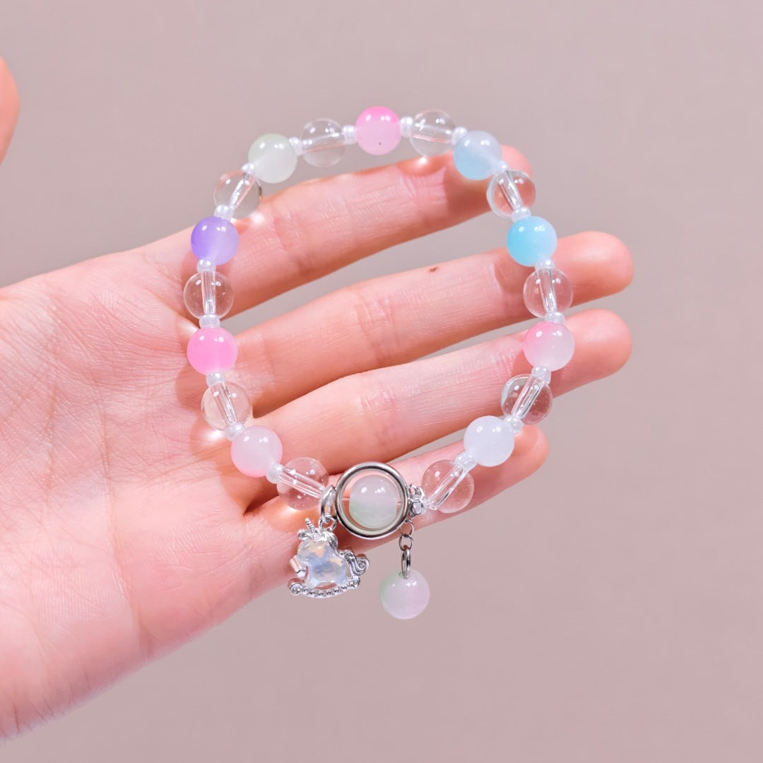 Unicorn Special Interest Light Luxury Simple Teenage Bracelet