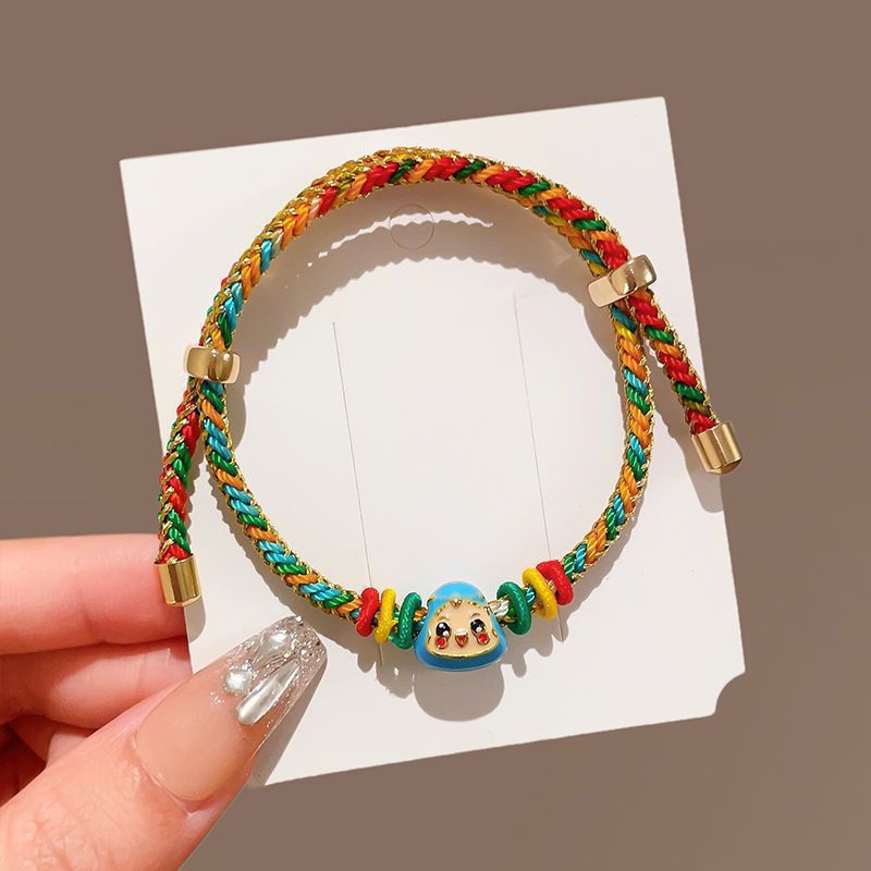 Boat Festival Carrying Strap Colorful Rope Wind Hand-woven Bracelet