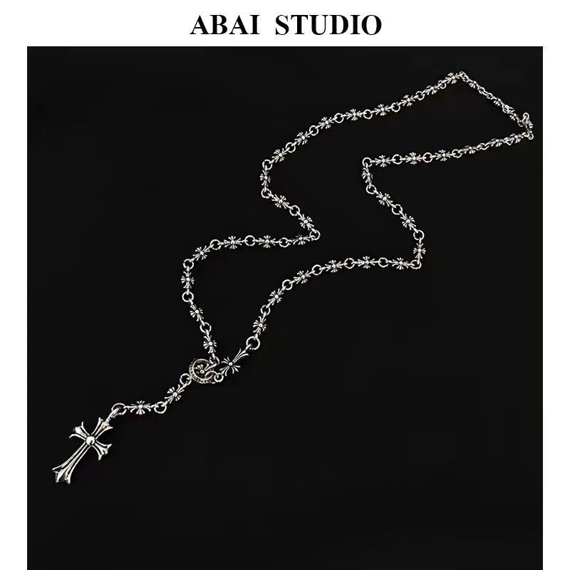 Women's & Men's Classic Cross Chain Fashion Fashionable Sweet Cool Necklace