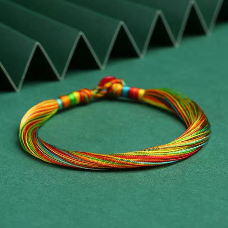 Festival Colorful Carrying Strap Chinese Style Adult Bracelets