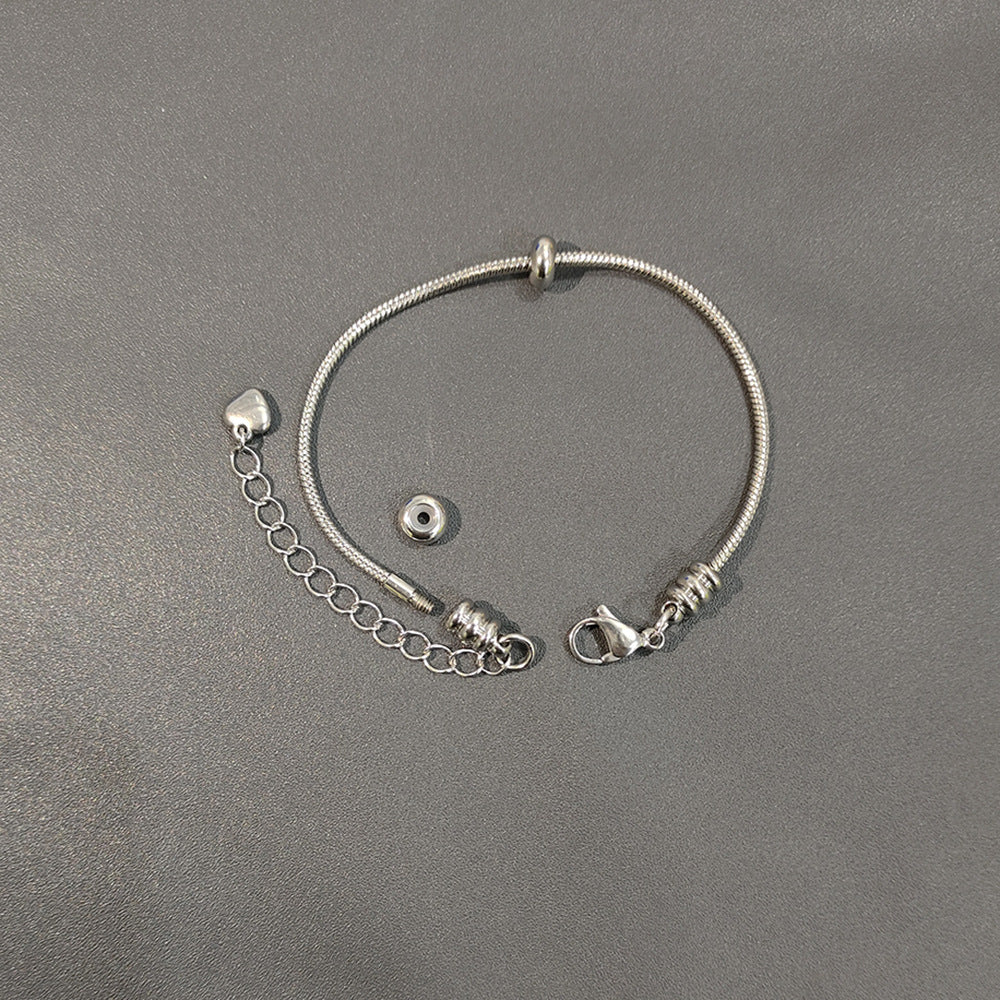 Snake Bones Chain Universal Wear Vacuum Furnace Plating Real Bracelets