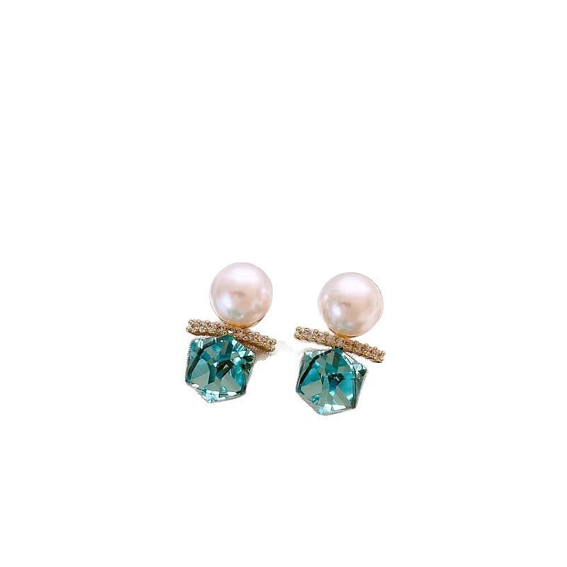 Fabulous Pearl Series Style Fairy Fashion Butterfly Square Rings