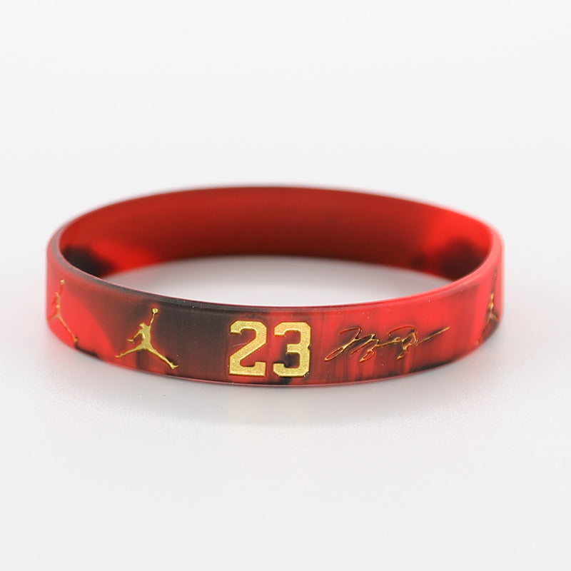 Star Black Mamba James Curry Letter Bracelet