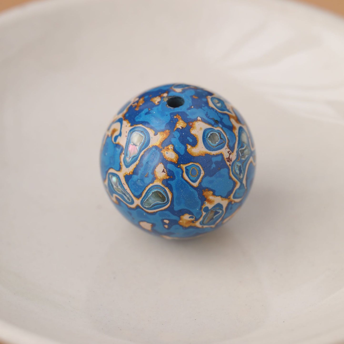 Paint Beads Size Screw Wooden Beaded Scattered Live Broadcast National Bracelets