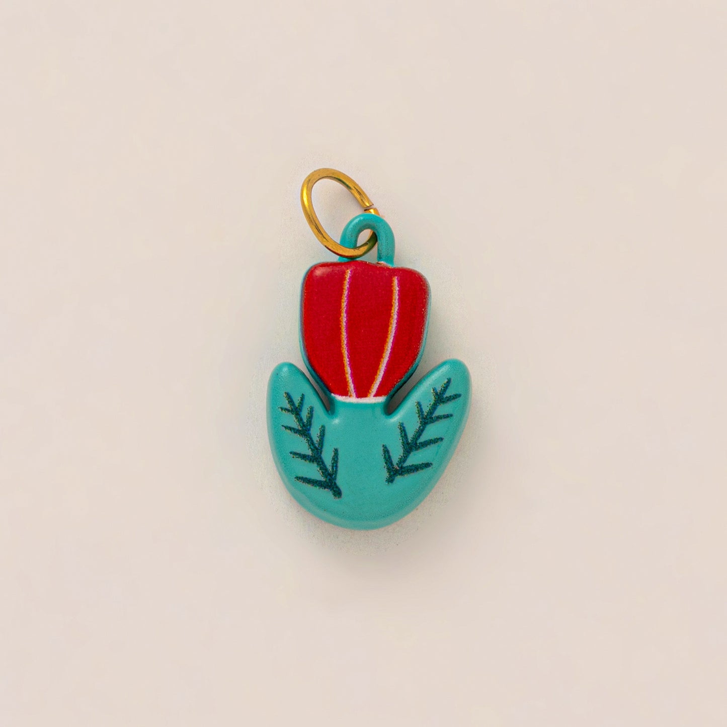 Women's Stainless Steel Bird Flower Parts Vacuum Plating Gold Pendants