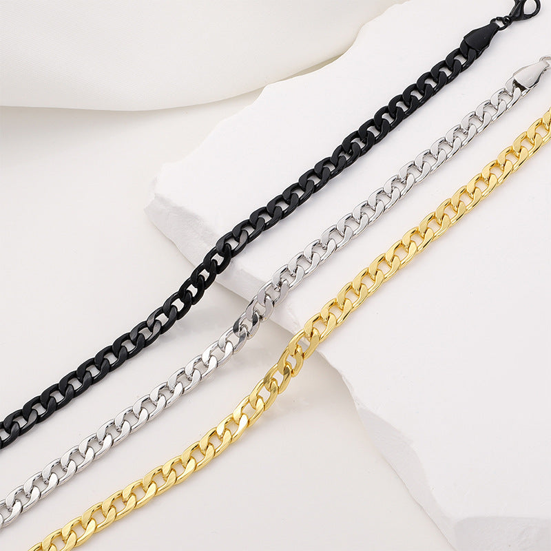 Imitation Stainless Steel Chain Personality Creative Handmade Light Bracelet