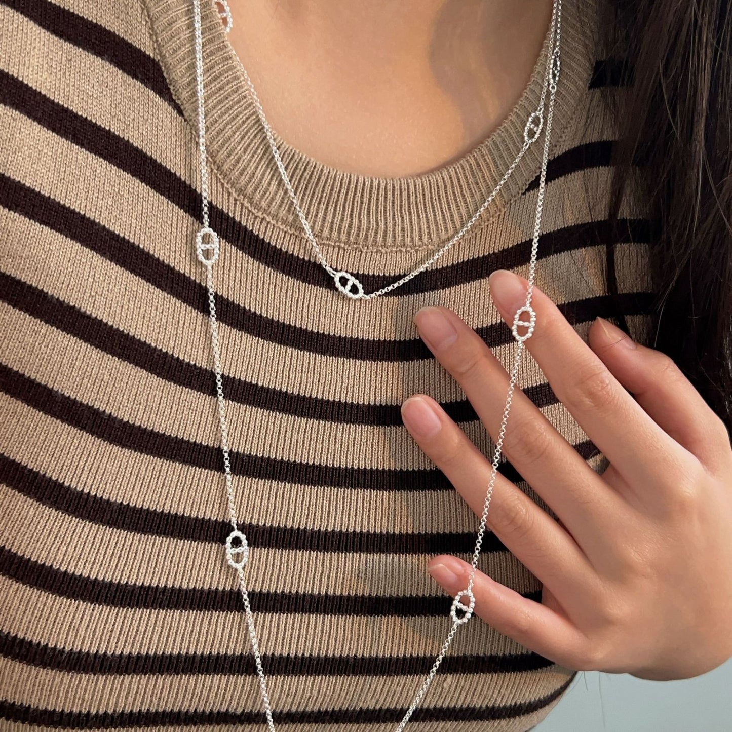 Women's Pig Nose Fashion Simple Cool Wind Necklaces