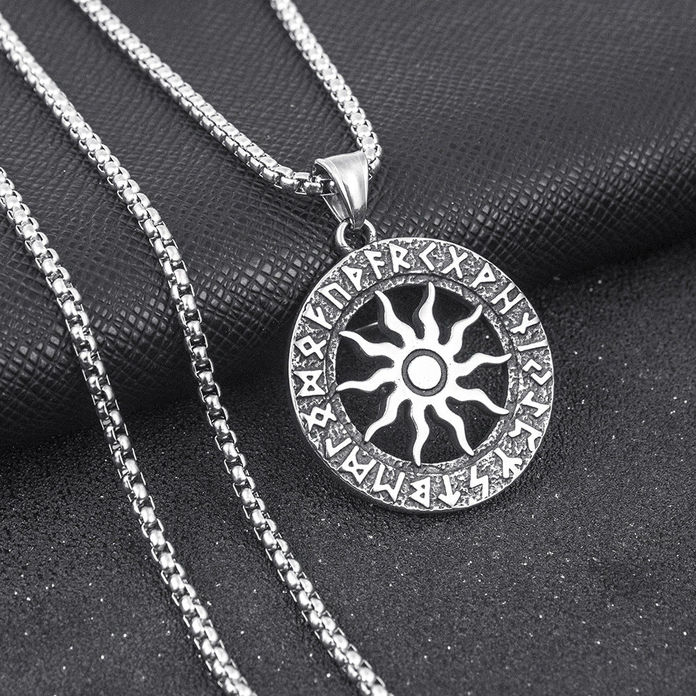 Men's Stainless Steel Hip Hop Cool Cross Trendy Clavicle Necklaces
