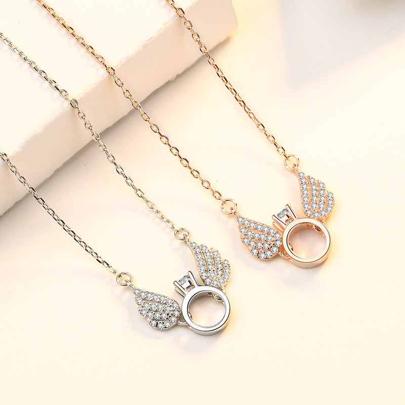Wings Niche High Sense Temperament Wild Mori Style Necklaces