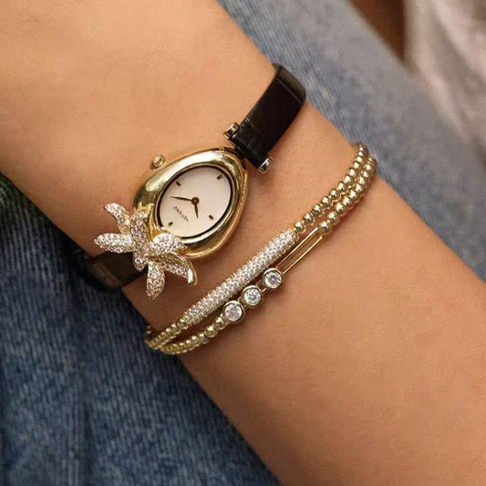 Women's Affordable Luxury Style Mini Cookie Elegant High-grade Personalized Niche Bracelet