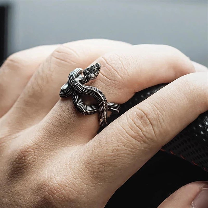 Python Simple Personality Open Halloween Dark Rings