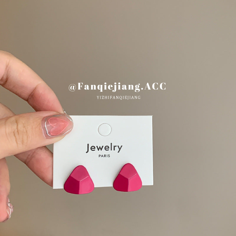 Fairy Style Korean Sweet Mori Minority Elegant Face Earrings