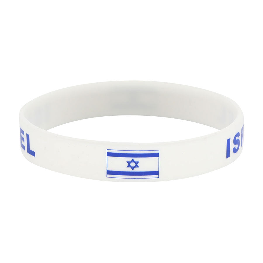 Israel Flag Sports Games Energy World Cup Football Fans Bracelets