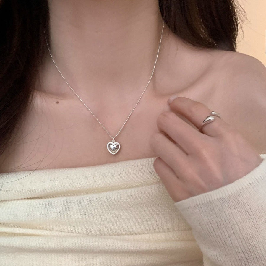 Women's Sier Light Luxury High-grade Design Clavicle Necklaces