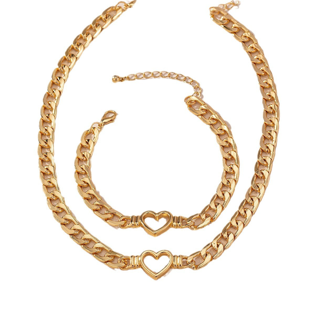 Of Simple Graceful Hollowed Heart Shape Necklaces
