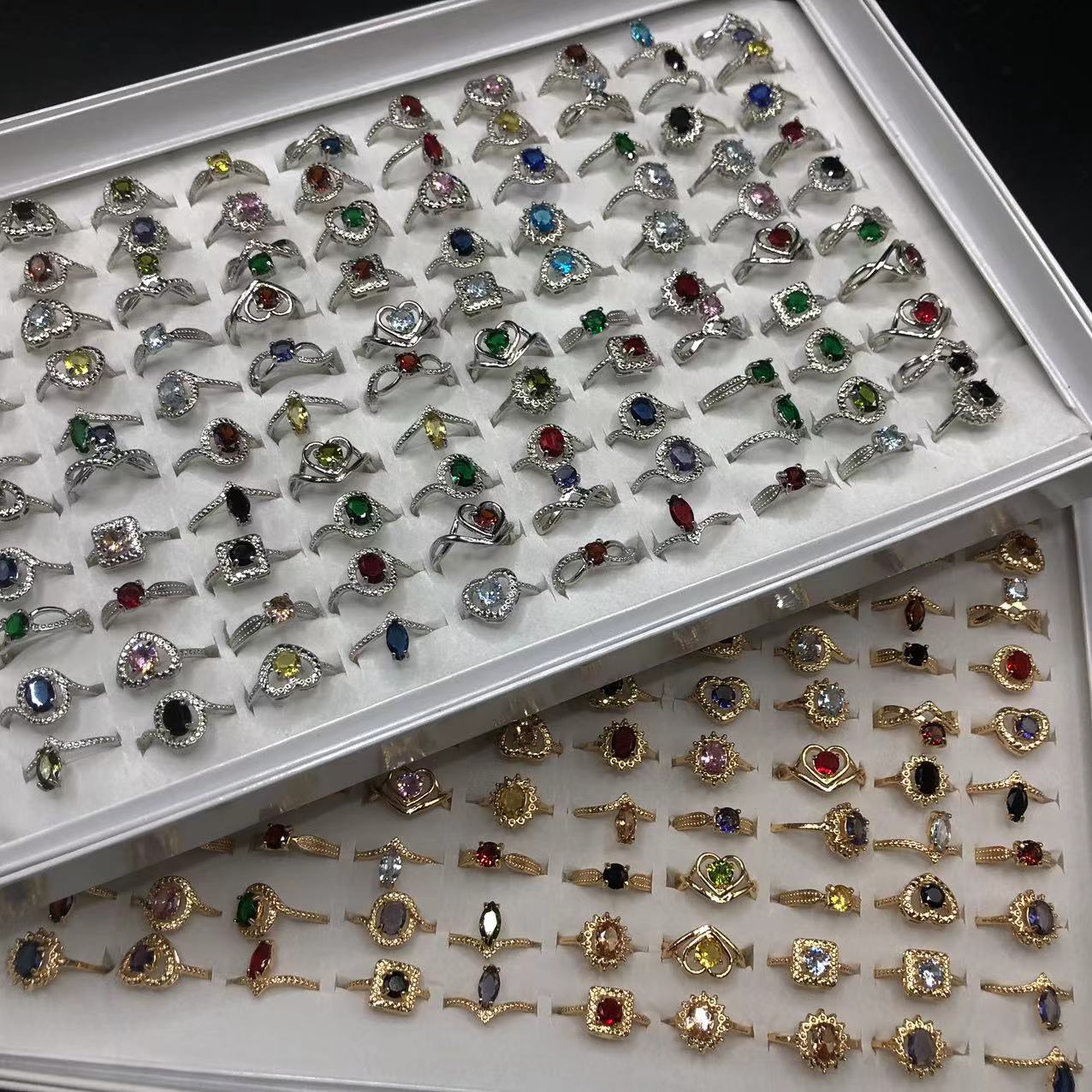 Slouchy New Box Light Luxury Adjustable Ring