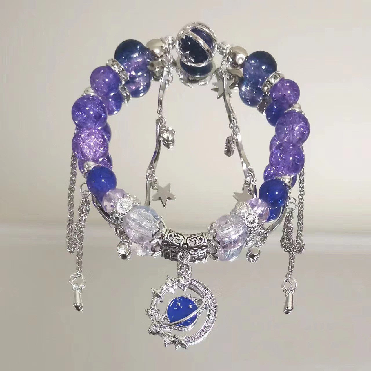 Derived Stray Two-dimensional Celebrity Impression Beaded Personality Bracelet