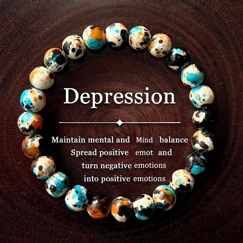 Women's & Men's Natural Tiger Eye White Crystal Prehnite Bracelets