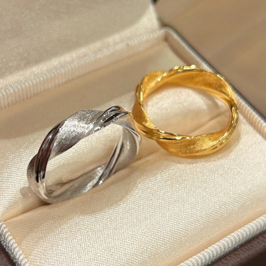 Ribbon Winding Silk Light High-grade Drawing Ring