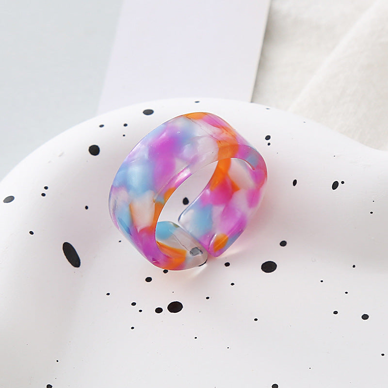 Female Sweet All Match Index Finger Circle Ring
