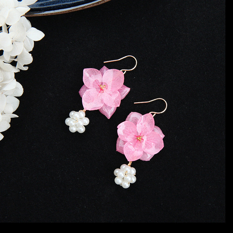 Advanced Design Sense Niche Mori Style Ear Clip Trendy Earrings