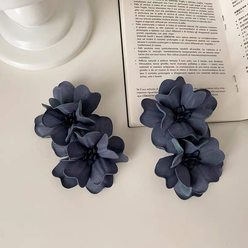 Seaside Vacation Style Flower Tassel Female Atmosphere Fairy Beaded Rings