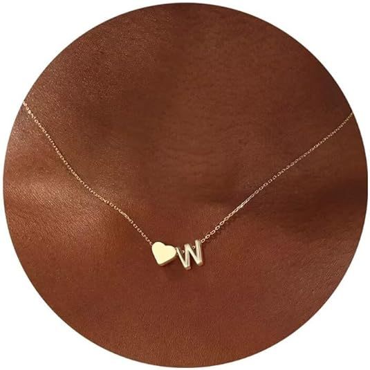 Love Letter Gold-plated Collarbone Durable Low Sensitivity Adjustable Necklace