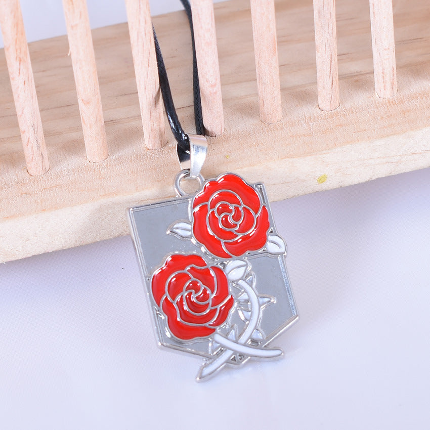 The Change Of Hot Blood Derivative Wings Sword Law One-horned Necklace