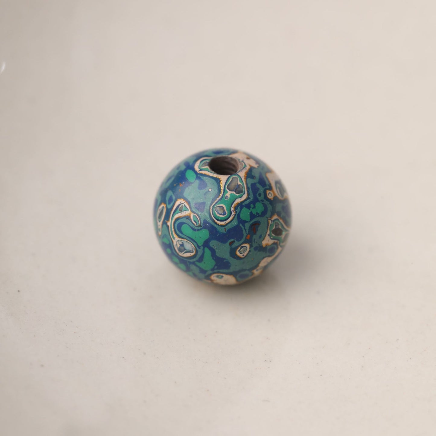 Paint Large Beads Inlaid Screw Scattered Single Bracelet
