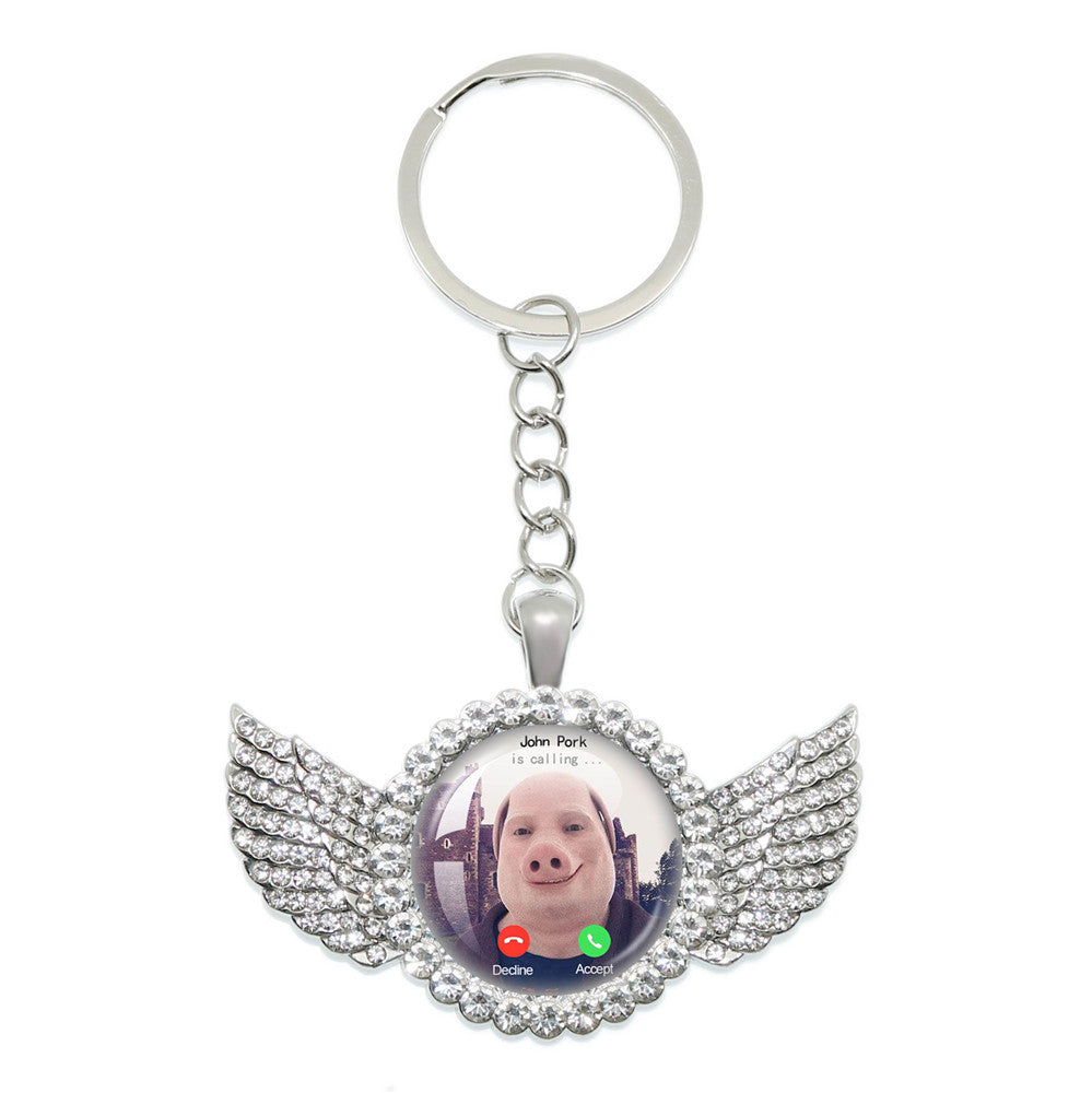 New Popular Versatile Angel Humor Funny Pendants