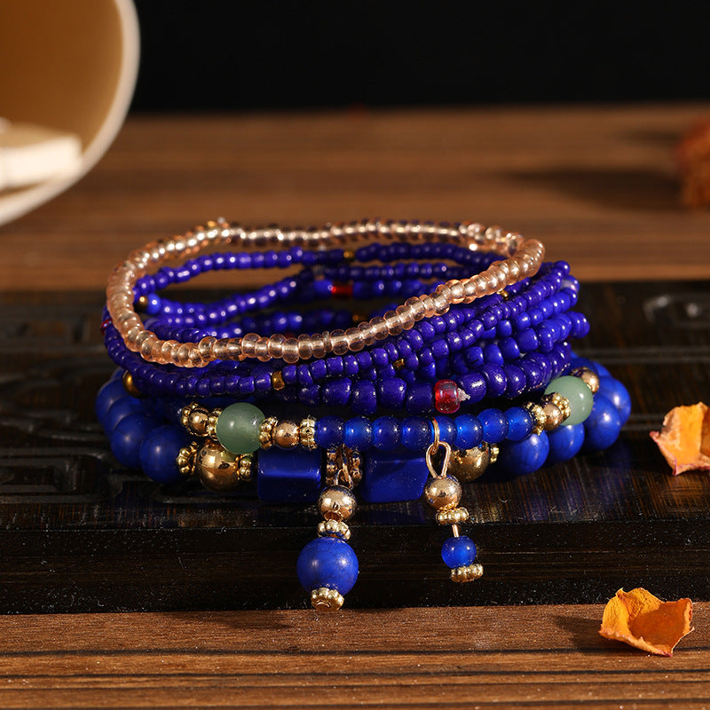 Trendy Unique Bohemian Elastic Bead Creative Bracelets