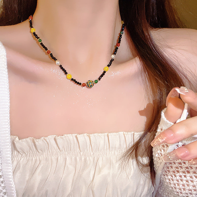 Women's Chinese Zen Ethnic Style Butterfly High-grade Retro Necklace