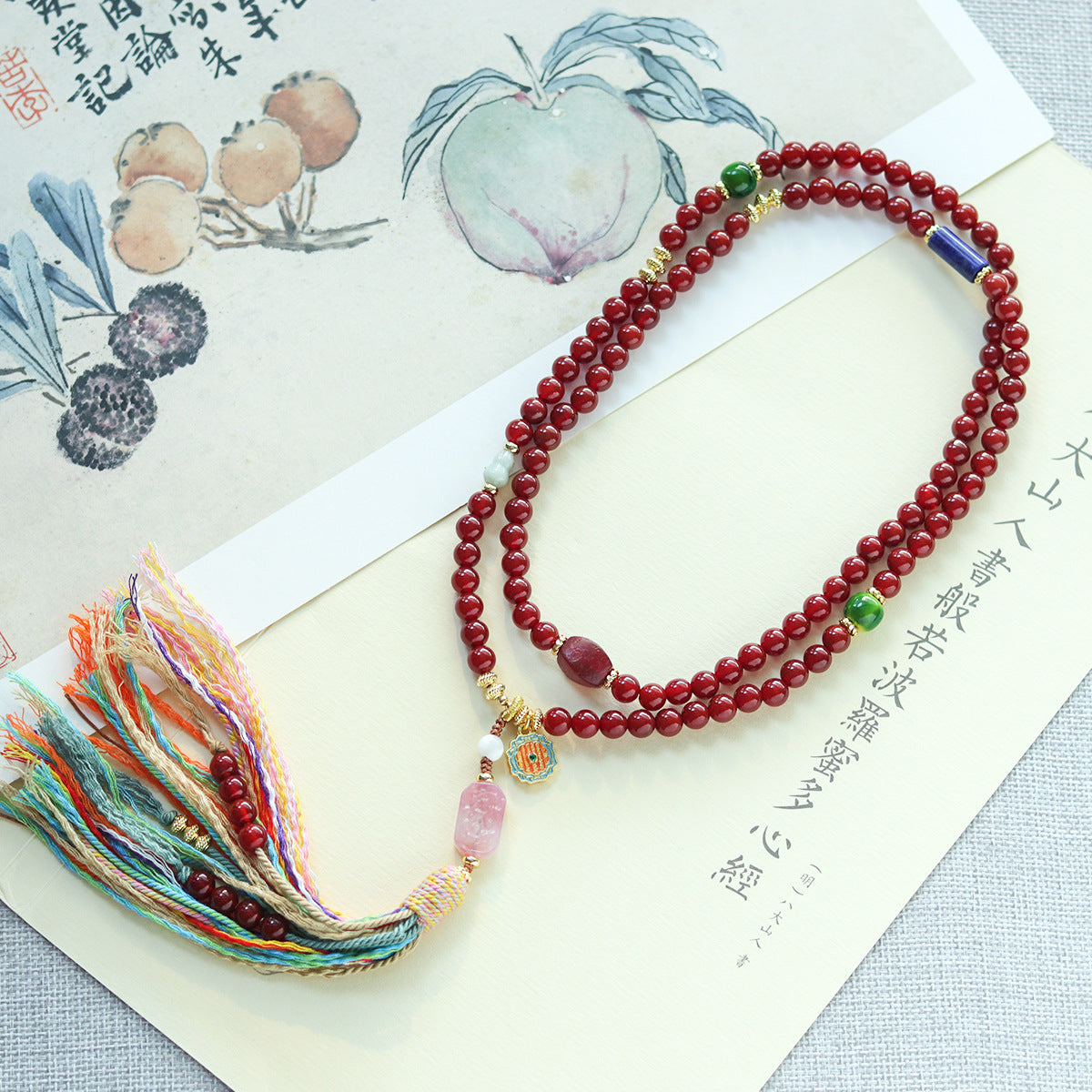 Sen Southern Red Agate Bodhi Tibet Bracelets