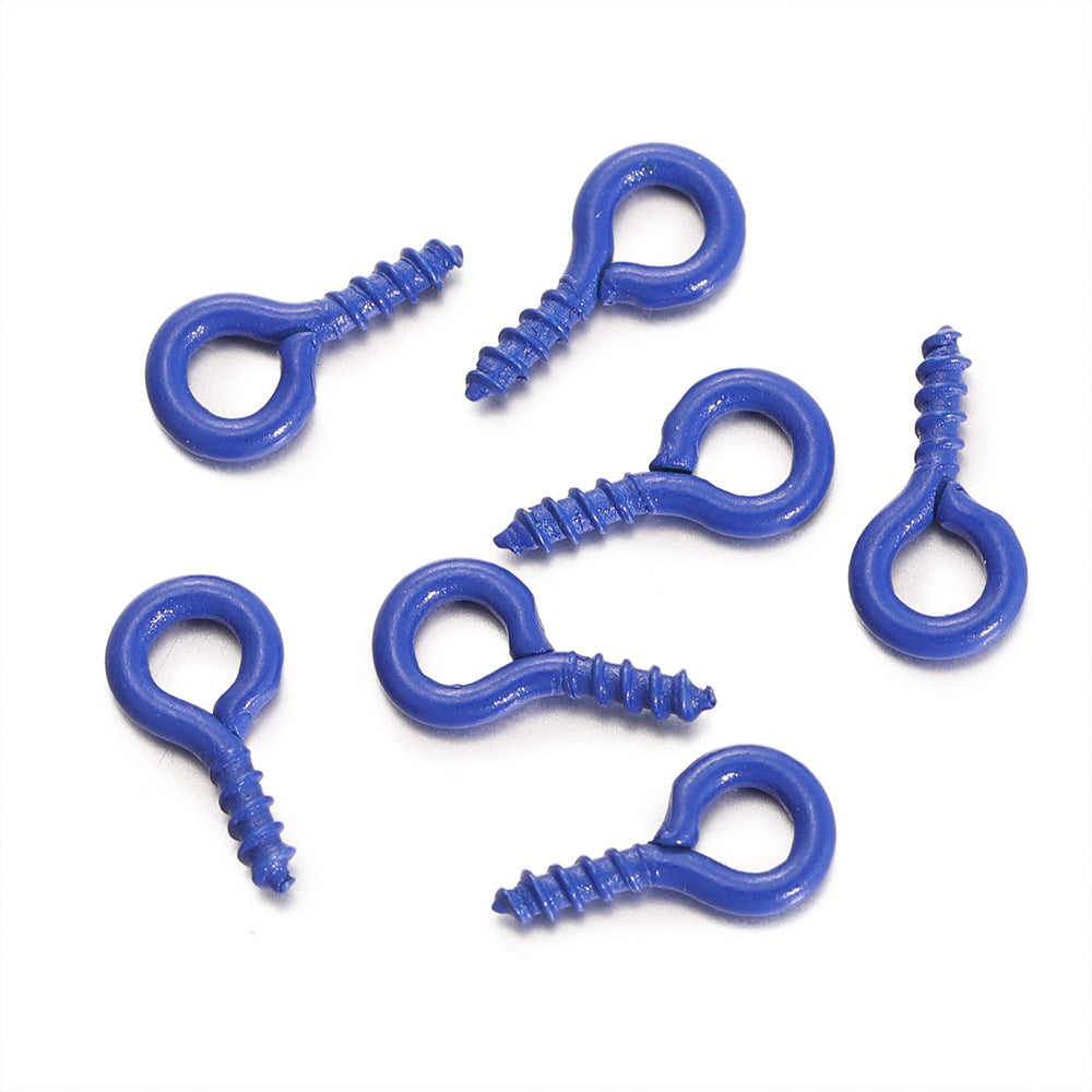 Croissant Nail Screw Sheep Eye Pearl Jewelry Accessories