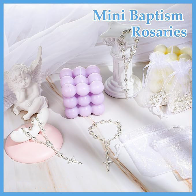 Mini Beads Baptism Finger Gift First Communion Bracelet