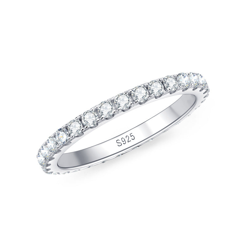 Sky Fashion High Sense Stackable Moissanite Rings