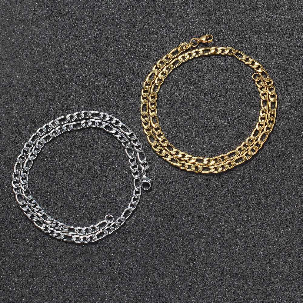 Steel Chain Hip Hop Ear Vacuum Necklace