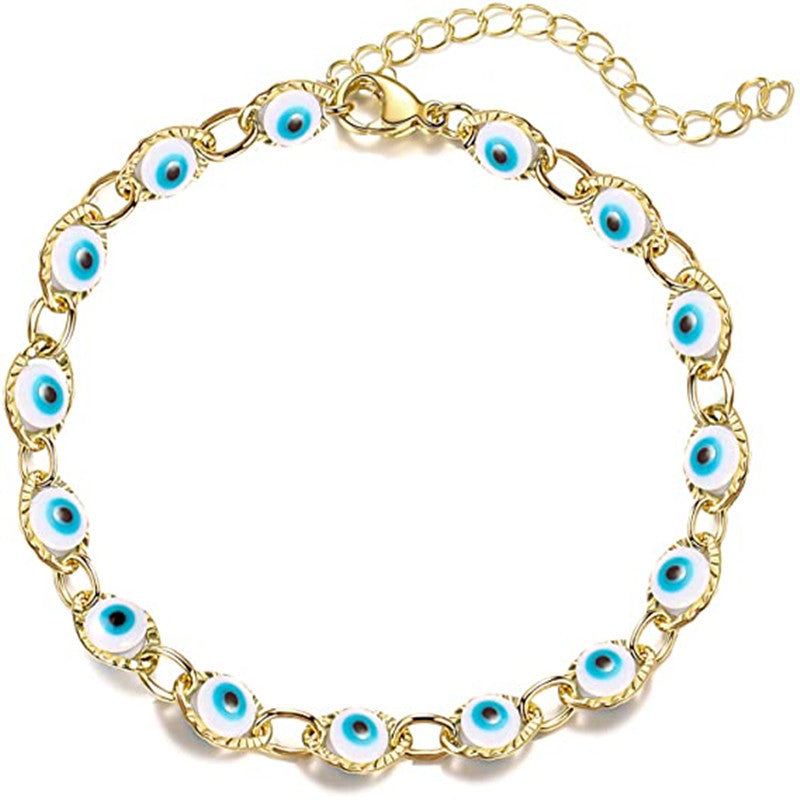 Devil's Eye Simple Trendy Turkish Blue Bracelets