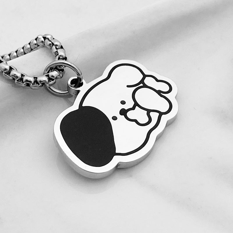 Kitten Puppy Cute Trendy Couple Girlfriends Pendants