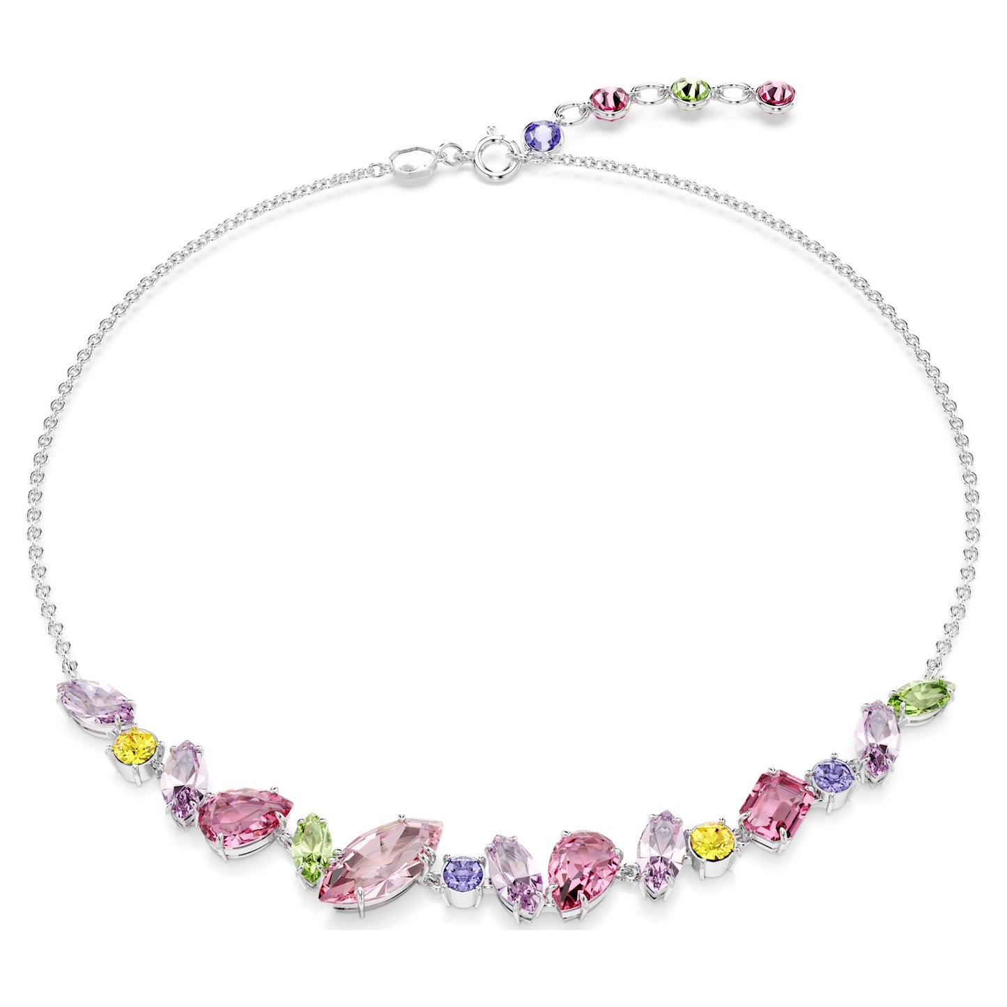 Candy Colorful Female Austrian Crystal Contrast Earrings