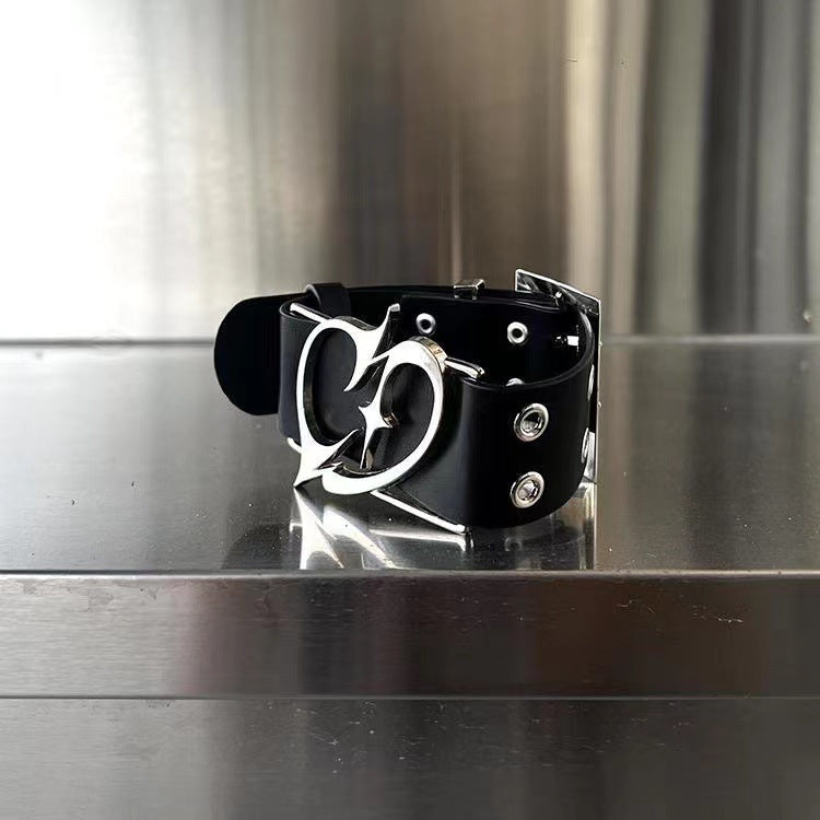 Matching Artifact Niche Design Logo Black Bracelet